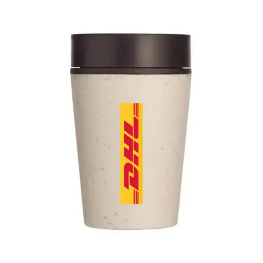 DHL Circular Cup 8oz Cream & Cosmic Black