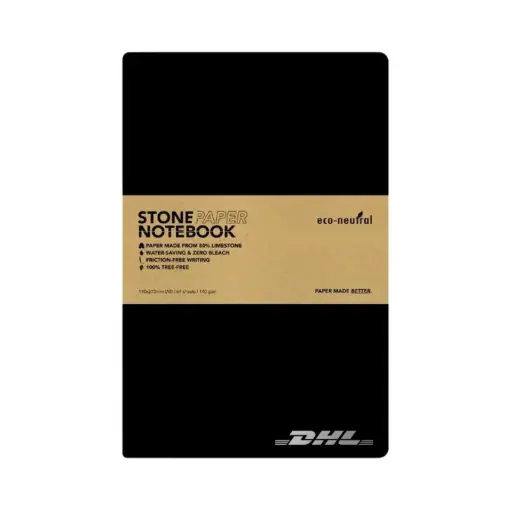 [DHL - NBEN 5200] NEYA - eco-neutral Stone Paper Tree-Free Notebook - Black